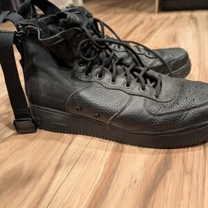 Air Black Men's High-Top Sneakers